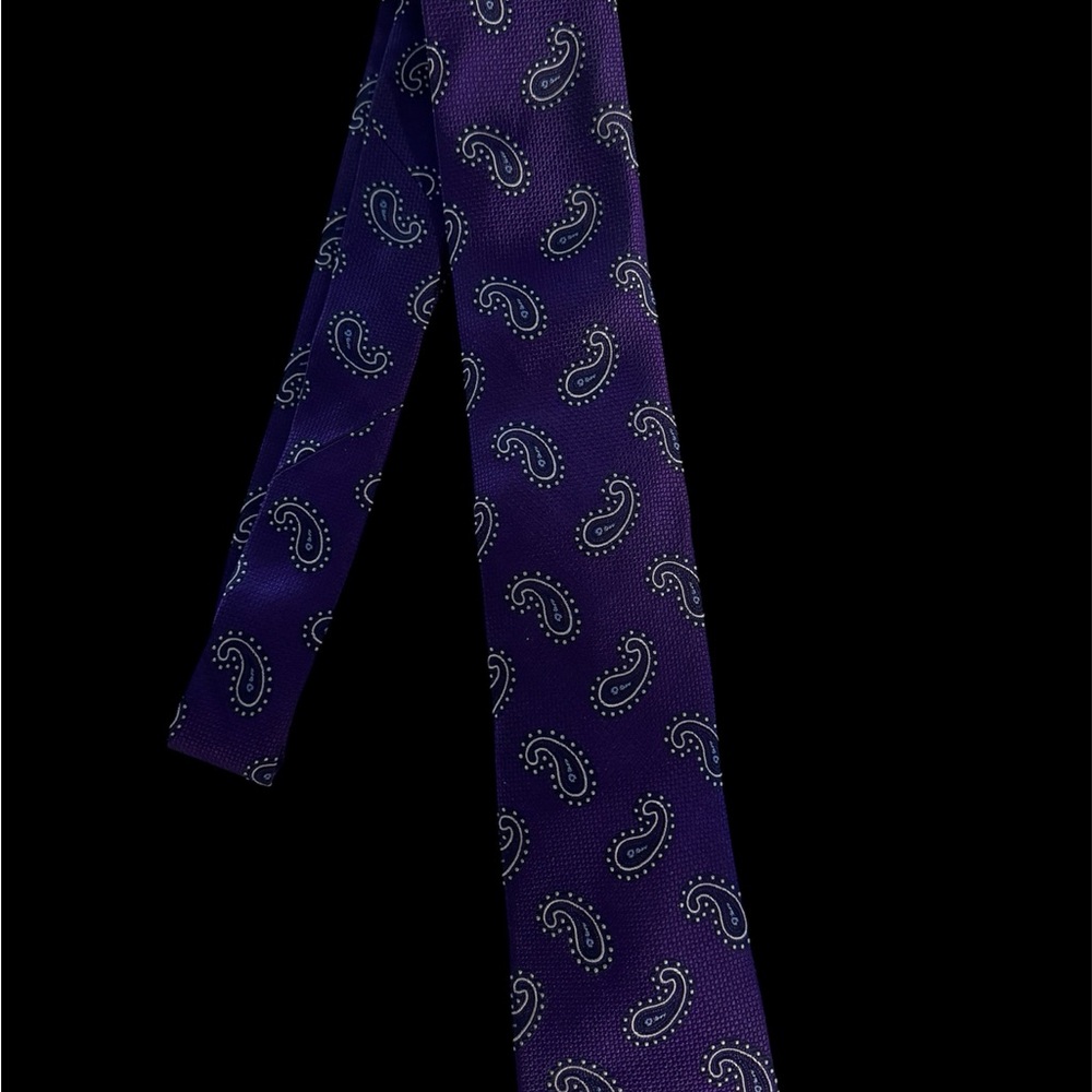 Jos. A. Bank Purple Paisley Men's Tie